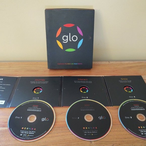 GLO Bible 3 PC DVD Set "Experience the Bible Like Never Before" - Picture 1 of 6